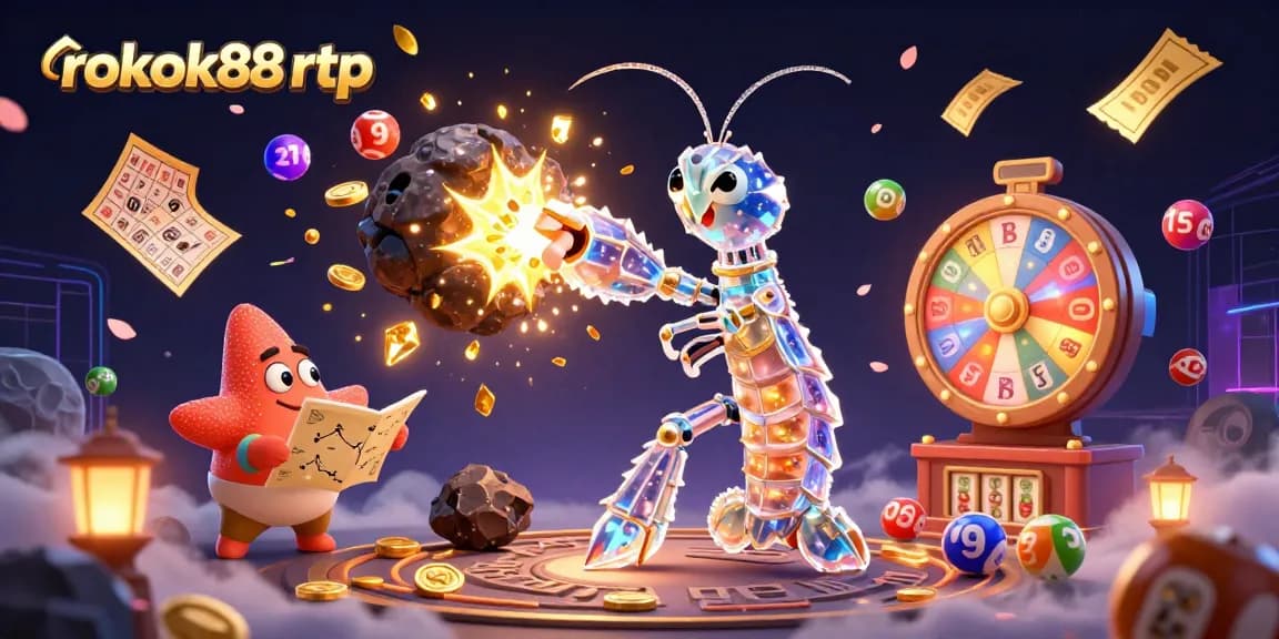 Experience the thrill of rokok88 rtp with vibrant gaming elements and dynamic character interactions.