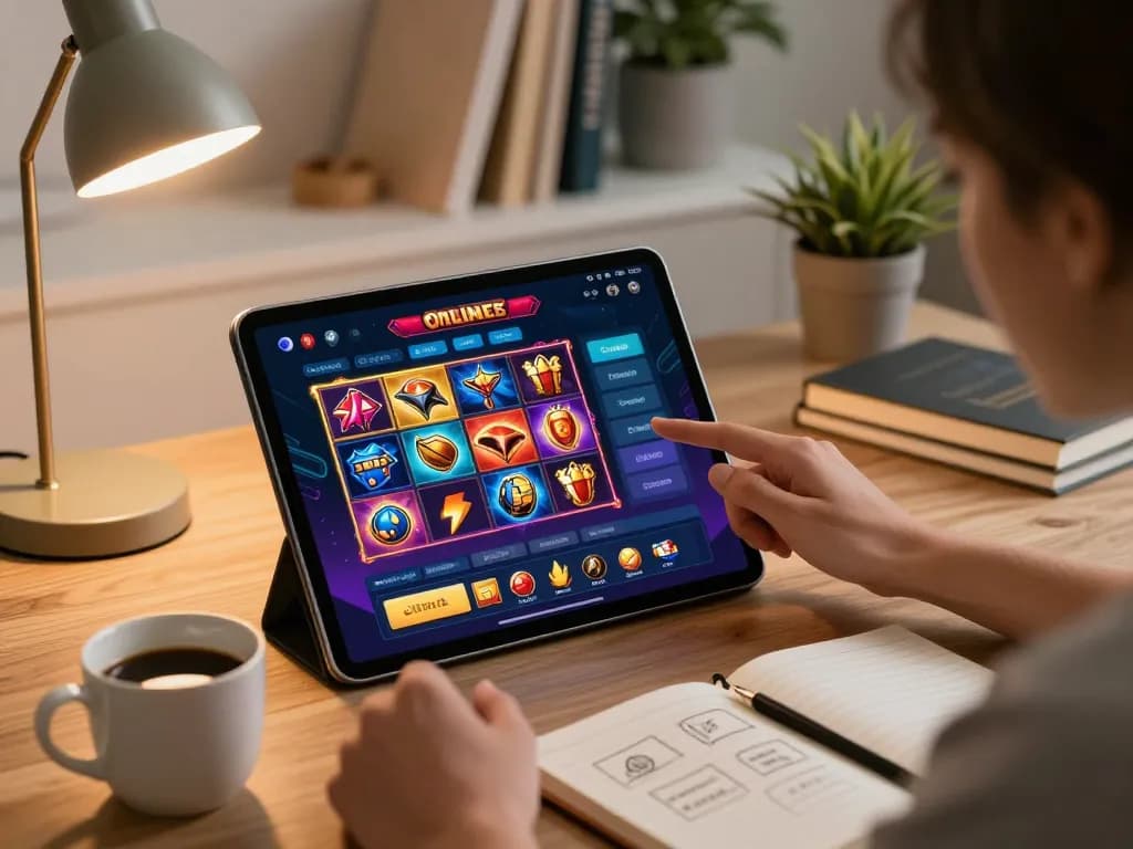 Berinteraksi dengan permainan slot tautan yang menarik di tablet modern untuk pengalaman bermain yang mendebarkan