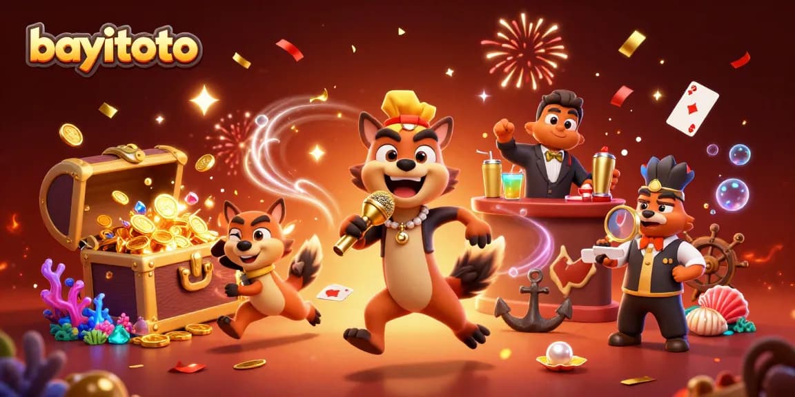 Experience bayitoto's thrilling casino ambiance with lively hyenas as bartenders and comedians.