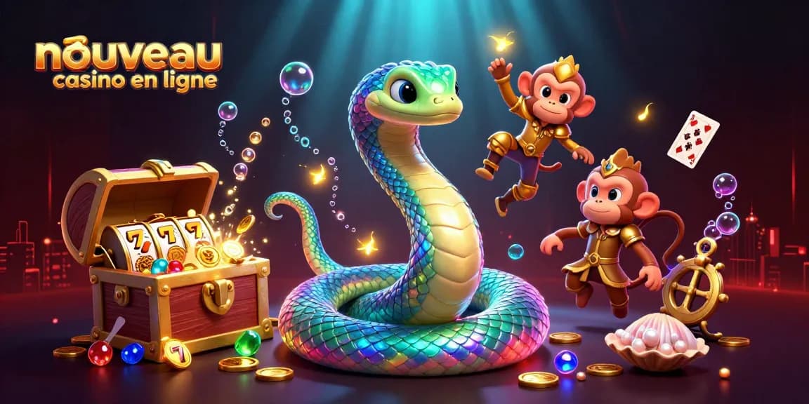 Découvrez un nouveau casino en ligne, avec une scène dynamique de jeux et magie aquatique.