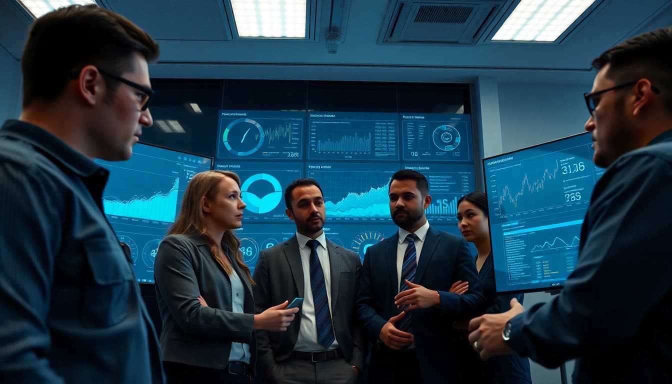 Law enforcement analyzing dark web data on hidden wiki onion activities in a modern investigative setting.