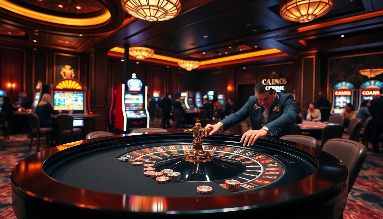 Experience high-stakes excitement at https://journal.unj.ac.id/ with vibrant roulette tables and luxury gaming.