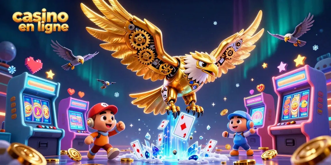 Profitez des jeux captivants au casino en ligne avec des machines à sous et des cartes holographiques.