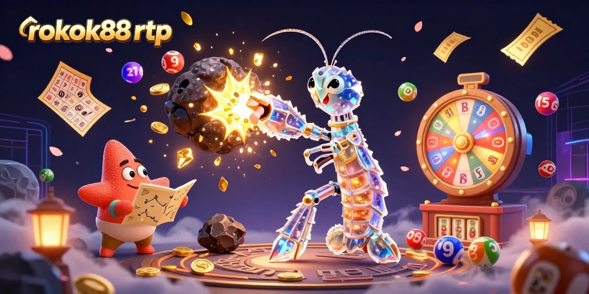 Experience the thrill of rokok88 rtp with vibrant gaming elements and dynamic character interactions.