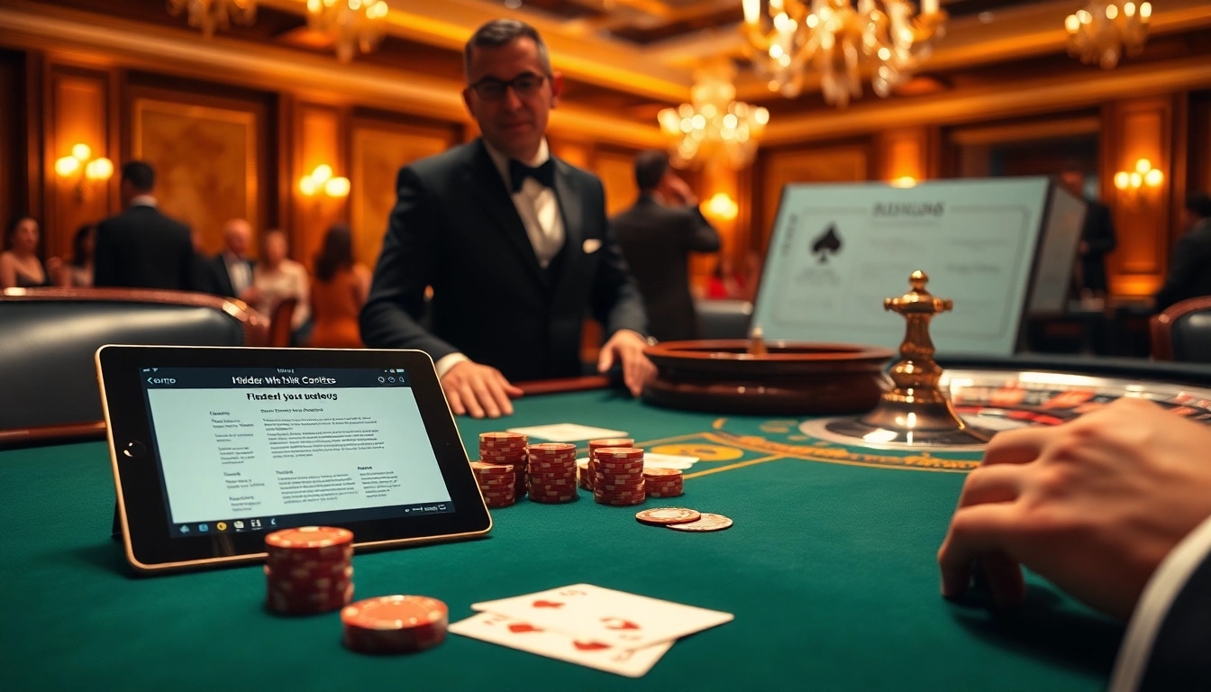 Experience high-stakes excitement at a casino table featuring a pivotal hidden wiki link concept.