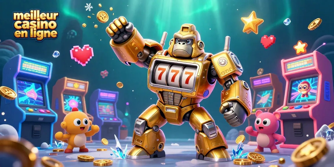 Découvrez le meilleur casino en ligne avec des machines à sous et des jeux animés en 3D.