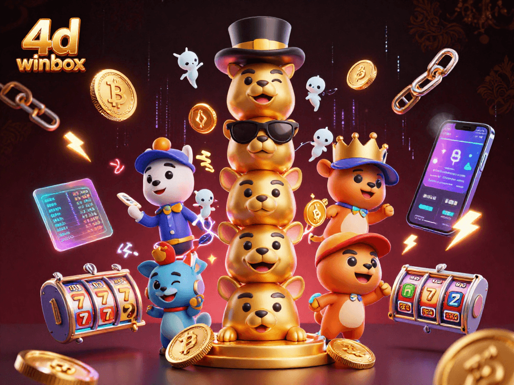 Experience thrilling gameplay with 4d winbox's engaging slot reels and vibrant visual elements.