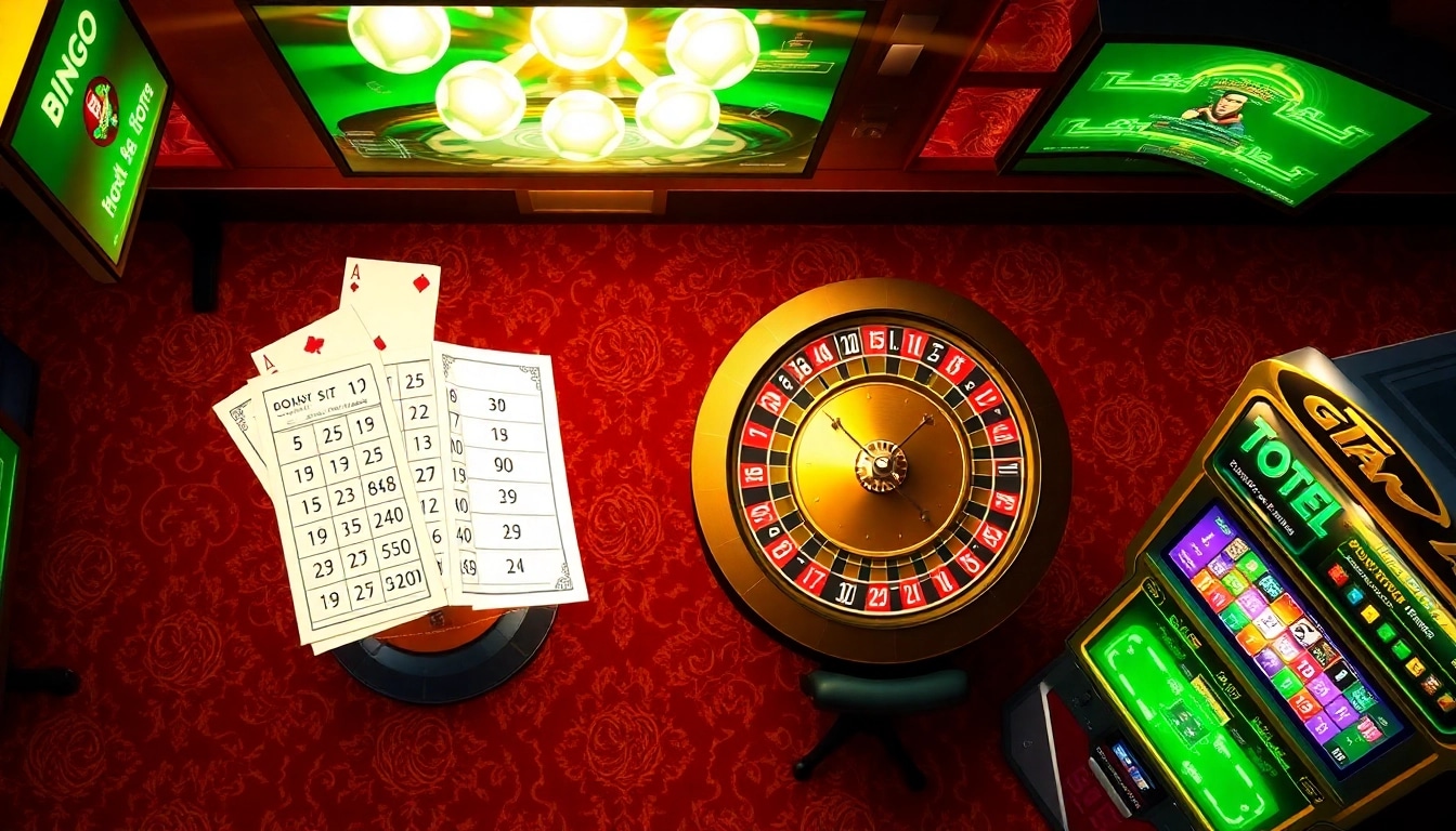 Experience a thrilling moment with gta togel on an engaging online gaming platform featuring colorful slot machines.