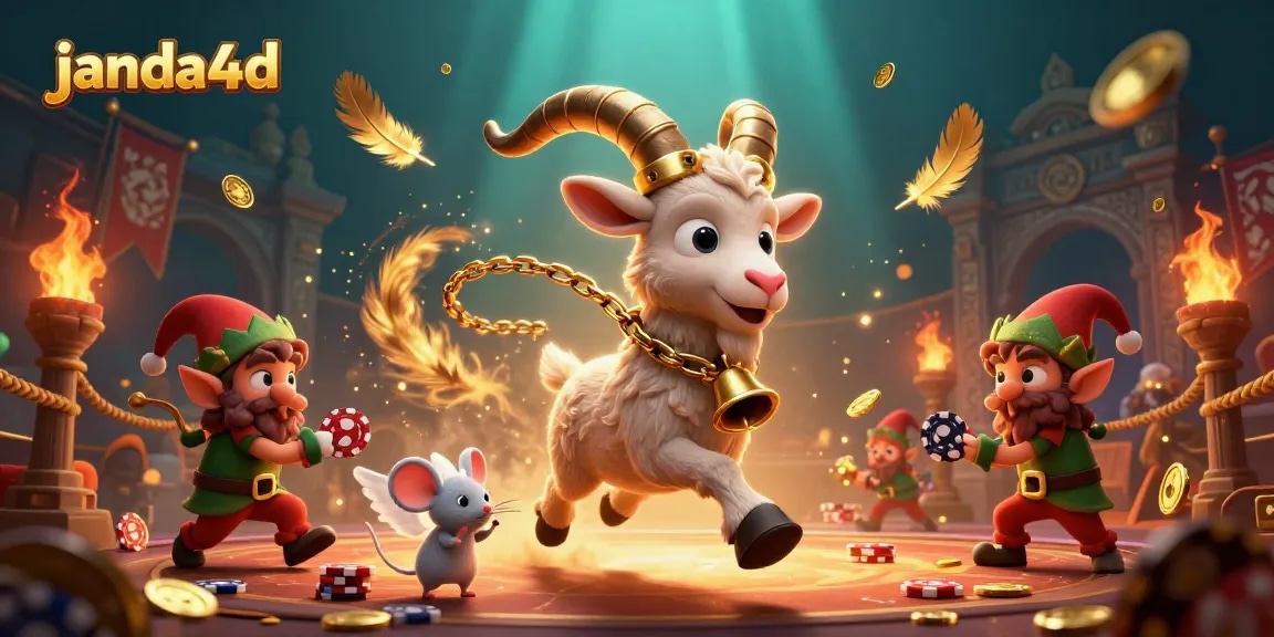janda4d menghadirkan suasana kasino meriah dengan Krampus dan karakter menarik lainnya.