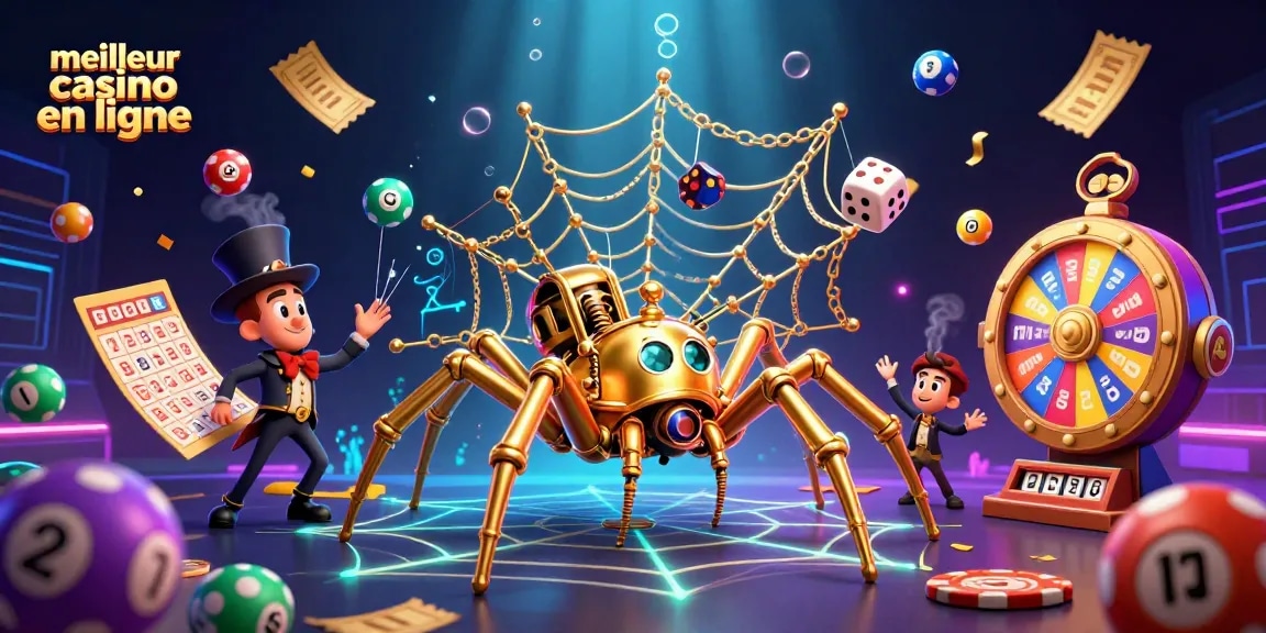 Découvrez le meilleur casino en ligne avec une scène vibrante de jeux et de chance.
