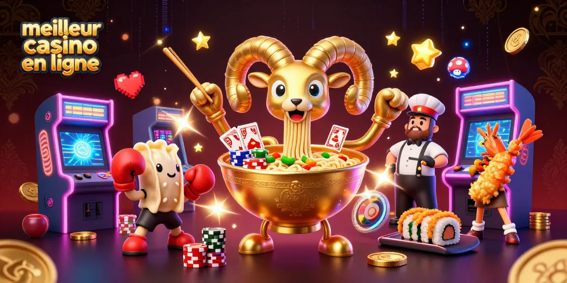 Jouer au meilleur casino en ligne avec des personnages colorés de 3D animés au sein d'une scène dynamique et immersive.