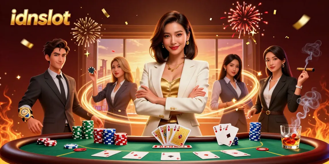 Experience top-tier gaming with idnslot, where skill meets excitement at the poker table.