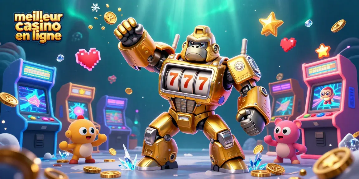 Découvrez le meilleur casino en ligne avec des machines à sous et des jeux animés en 3D.