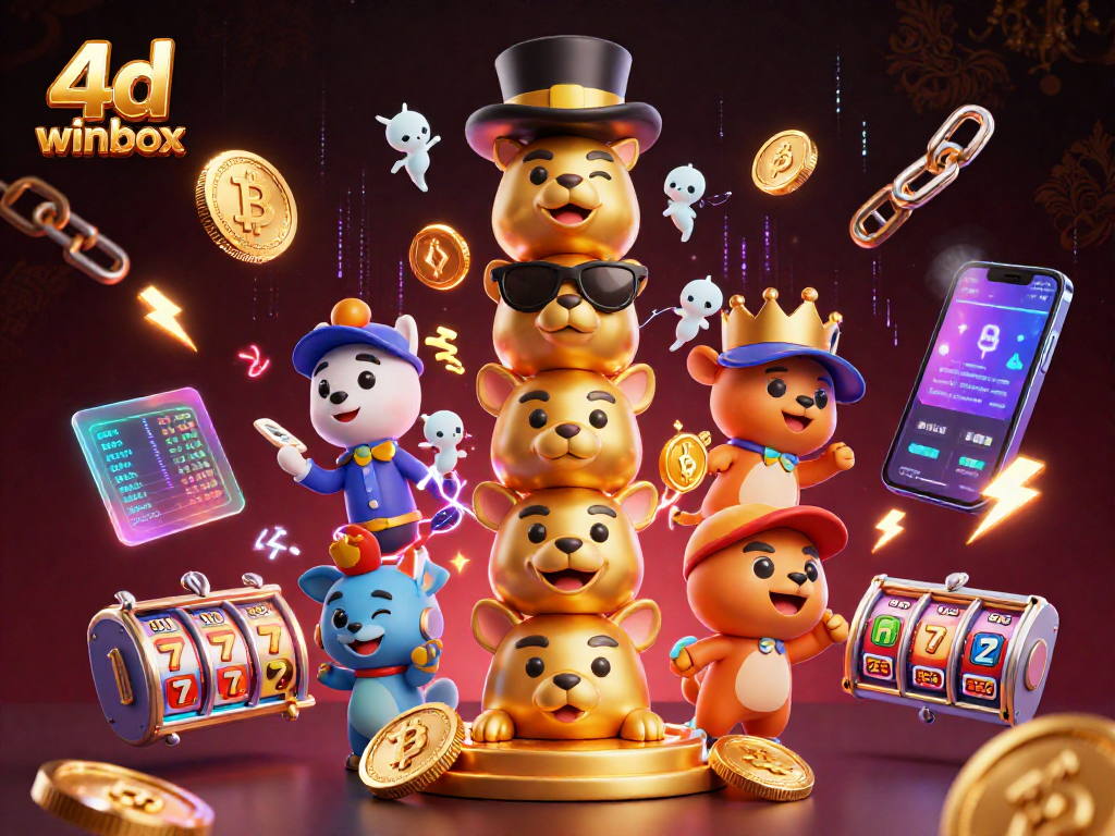 Experience thrilling gameplay with 4d winbox's engaging slot reels and vibrant visual elements.