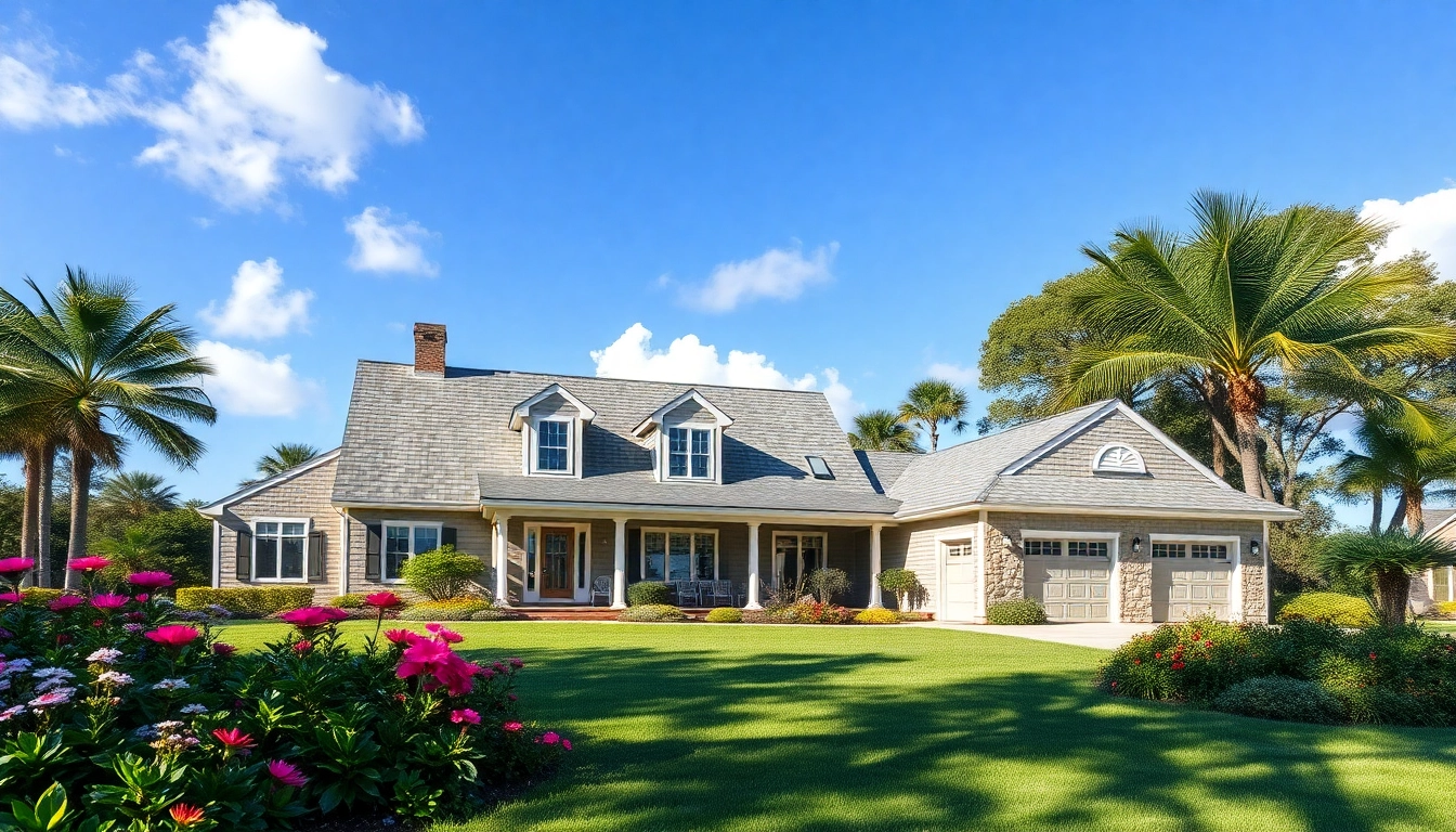 Cape cod home addition showcasing a beautiful exterior and attached garage in a beachy setting.