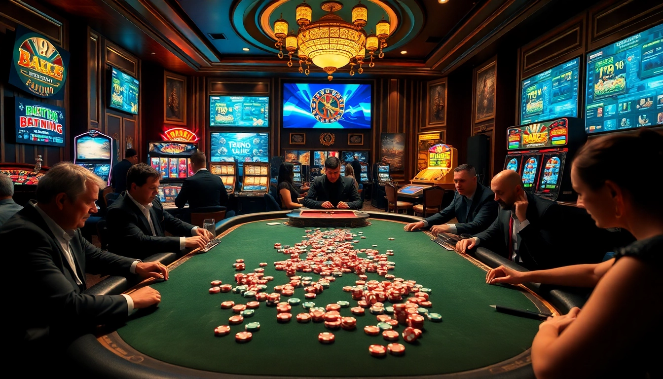 Vivez l'excitation du meilleur casino en ligne avec des scènes de jeu luxueuses et un gameplay engageant.