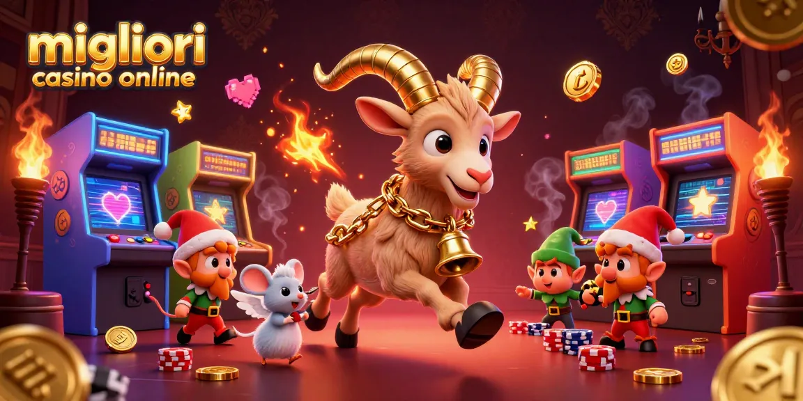 Scopri i migliori casino online con slot emozionanti e giochi dal vivo in un'illustrazione 3D coinvolgente.
