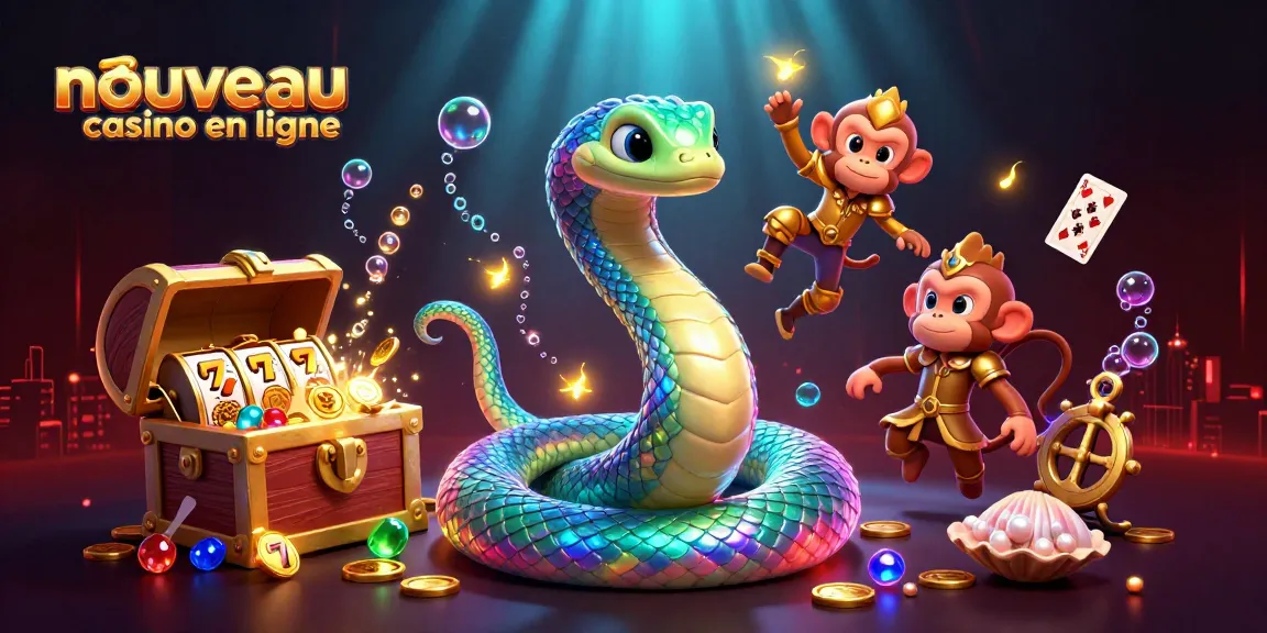 Découvrez un nouveau casino en ligne, avec une scène dynamique de jeux et magie aquatique.