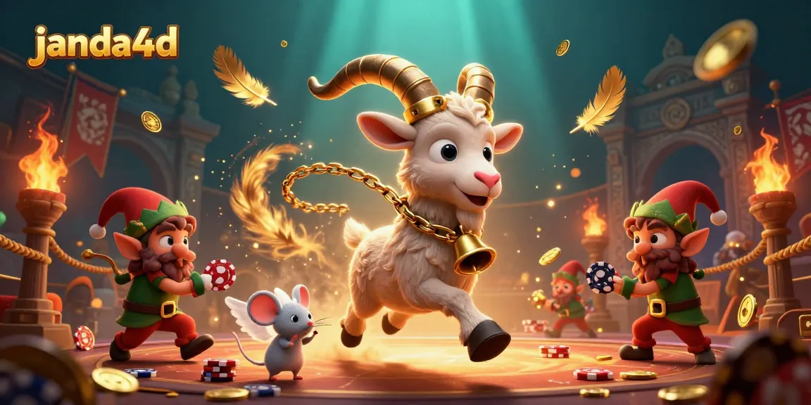 janda4d menghadirkan suasana kasino meriah dengan Krampus dan karakter menarik lainnya.