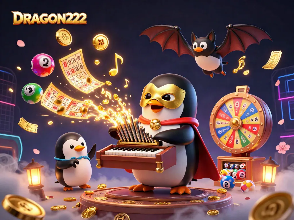 Experience thrilling gameplay with DRAGON222's vibrant lottery scene, featuring captivating characters and dynamic elements.