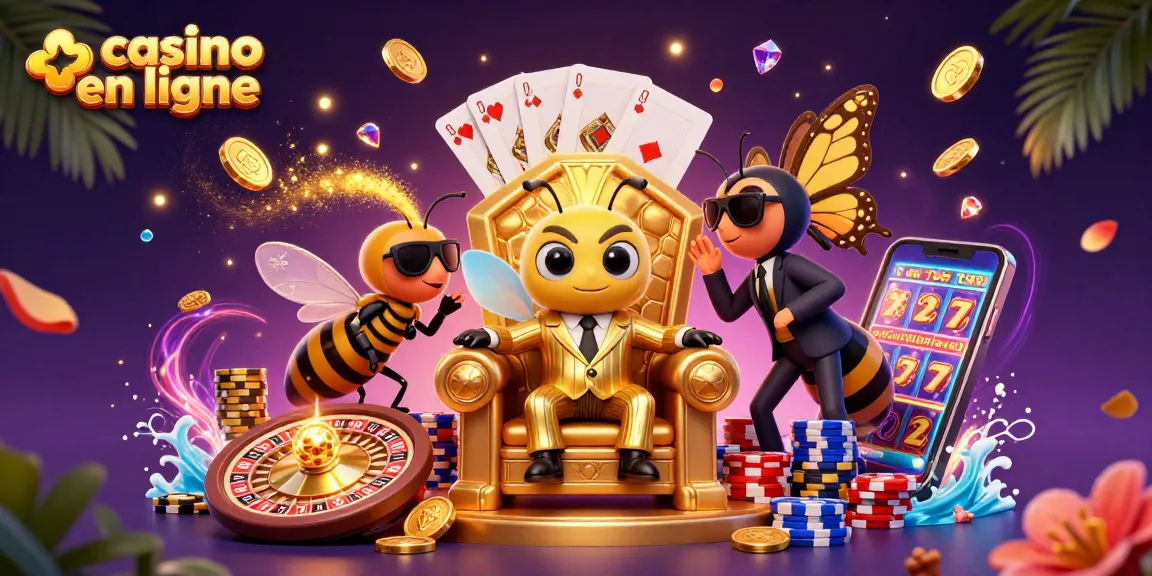 Profitez de l'excitation des jeux de casino en ligne avec des personnages animés et des éléments captivants.