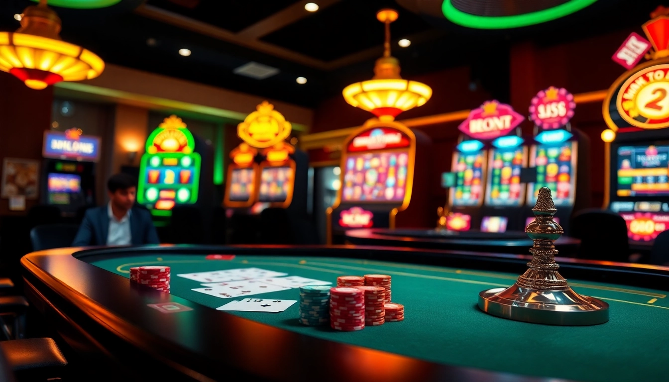 Ressentez l'excitation de meilleure casino en ligne avec des tables de jeu vibrantes et des machines à sous passionnantes.