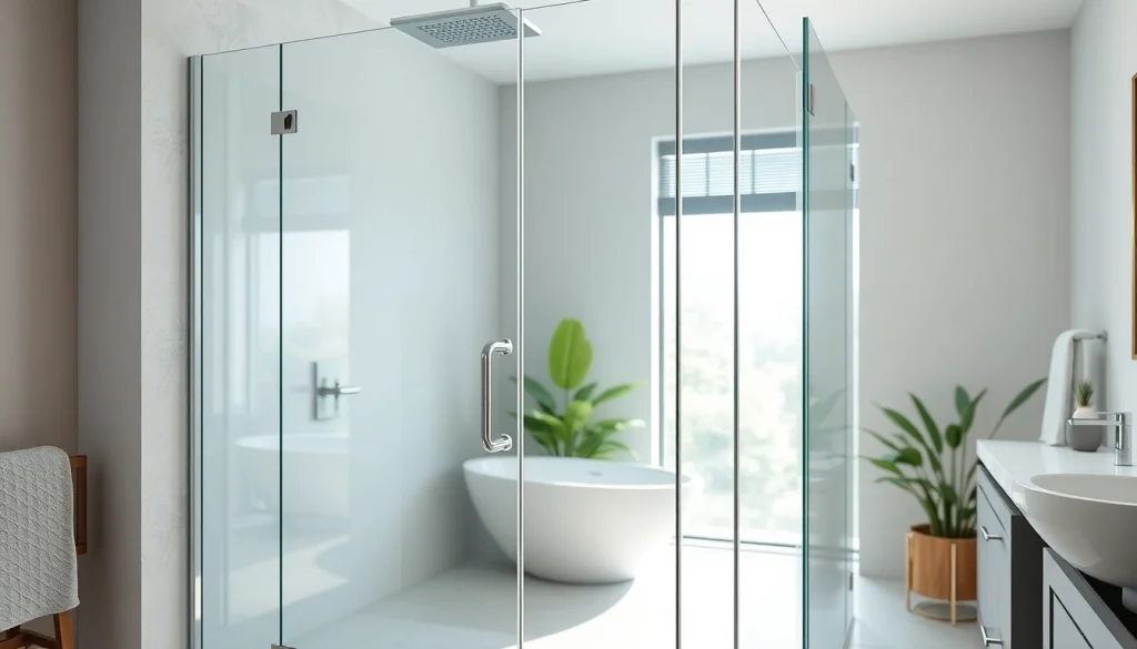 Admire paroi de douche sirhona with sleek design and glass in a stylish bathroom.
