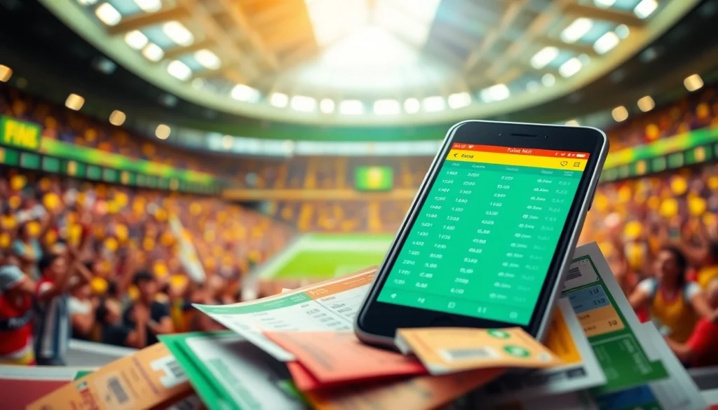 Engage with the best online sportsbooks India through an interactive smartphone simulation featuring betting odds.