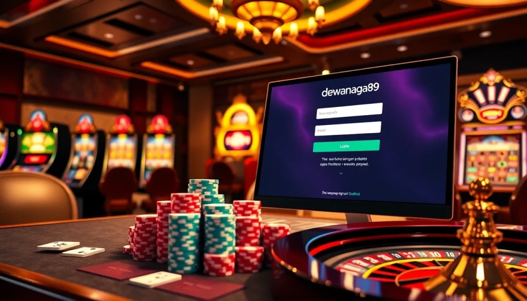 Rasakan login dewanaga89 yang mendebarkan dalam lingkungan kasino online mewah dengan elemen permainan yang dinamis.