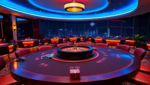 Descubra os melhores jogos de cassino, como roleta e blackjack, em um ambiente vibrante e animado.