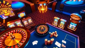 Engage in the thrilling game 8kbet at a luxurious online casino with vibrant games and exciting visuals.