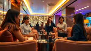 Experience the vibrant atmosphere of 인계동셔츠룸 with stylish interiors and engaging service.