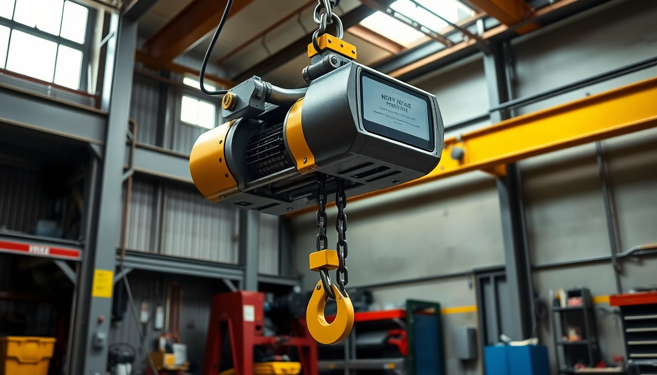 Mastering the Electric Chain Hoist Crane: Essential Insights for 2025