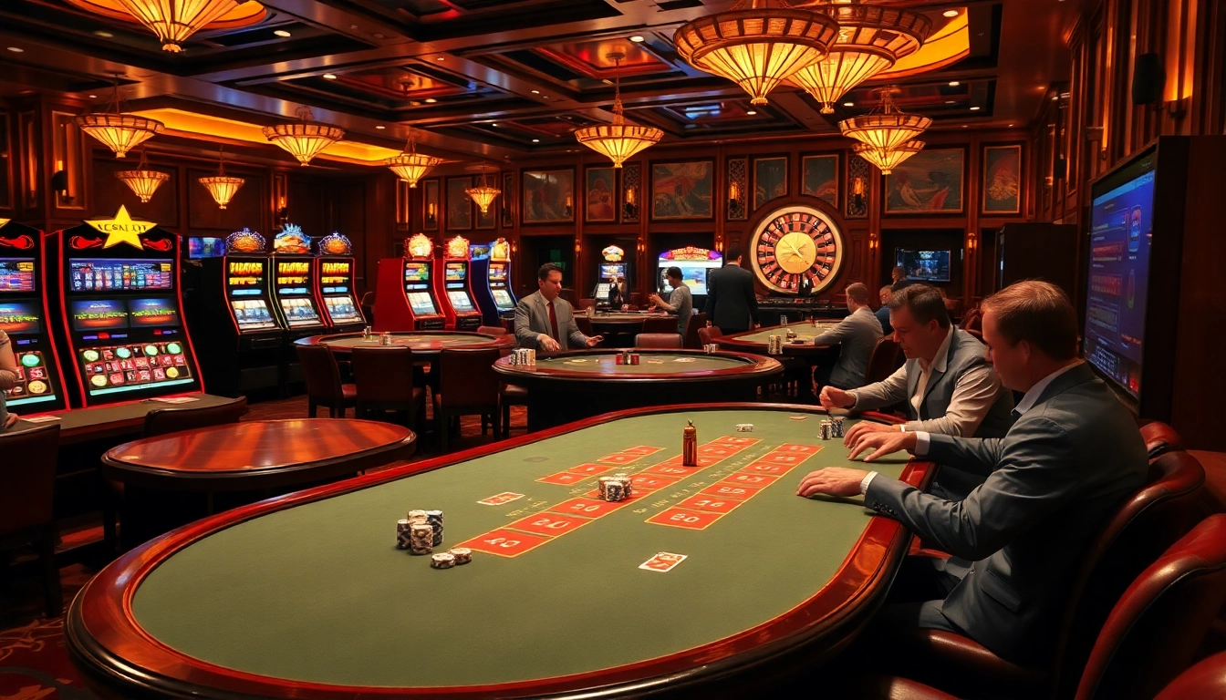 Profiter de jeux palpitants au meilleur casino en ligne avec des tables de jeu luxueuses et des machines à sous vibrantes.