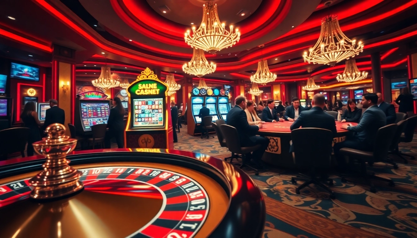 Vivez l'excitation à la meilleure casino en ligne avec des machines à sous vibrantes et des tables de poker engageantes.