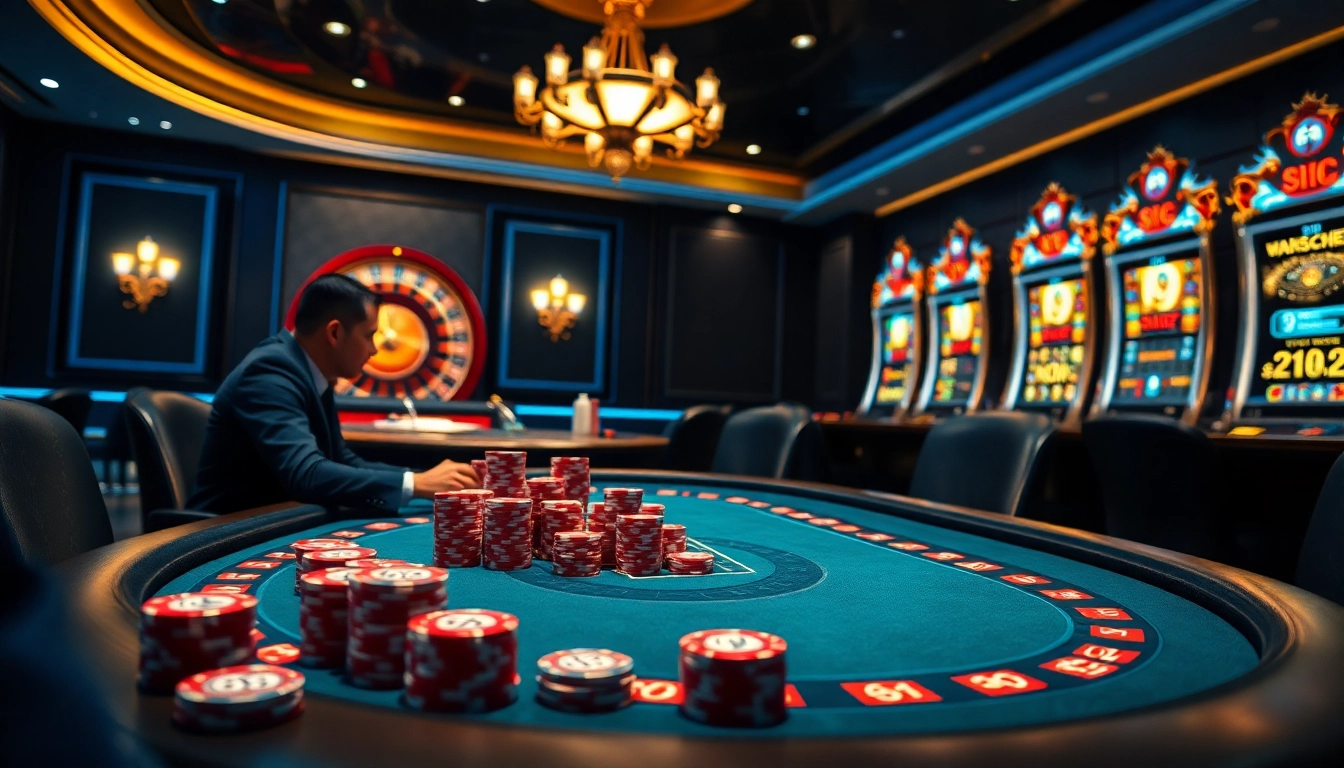 Engage with SHBET's thrilling casino atmosphere featuring poker, roulette, and slot machines.