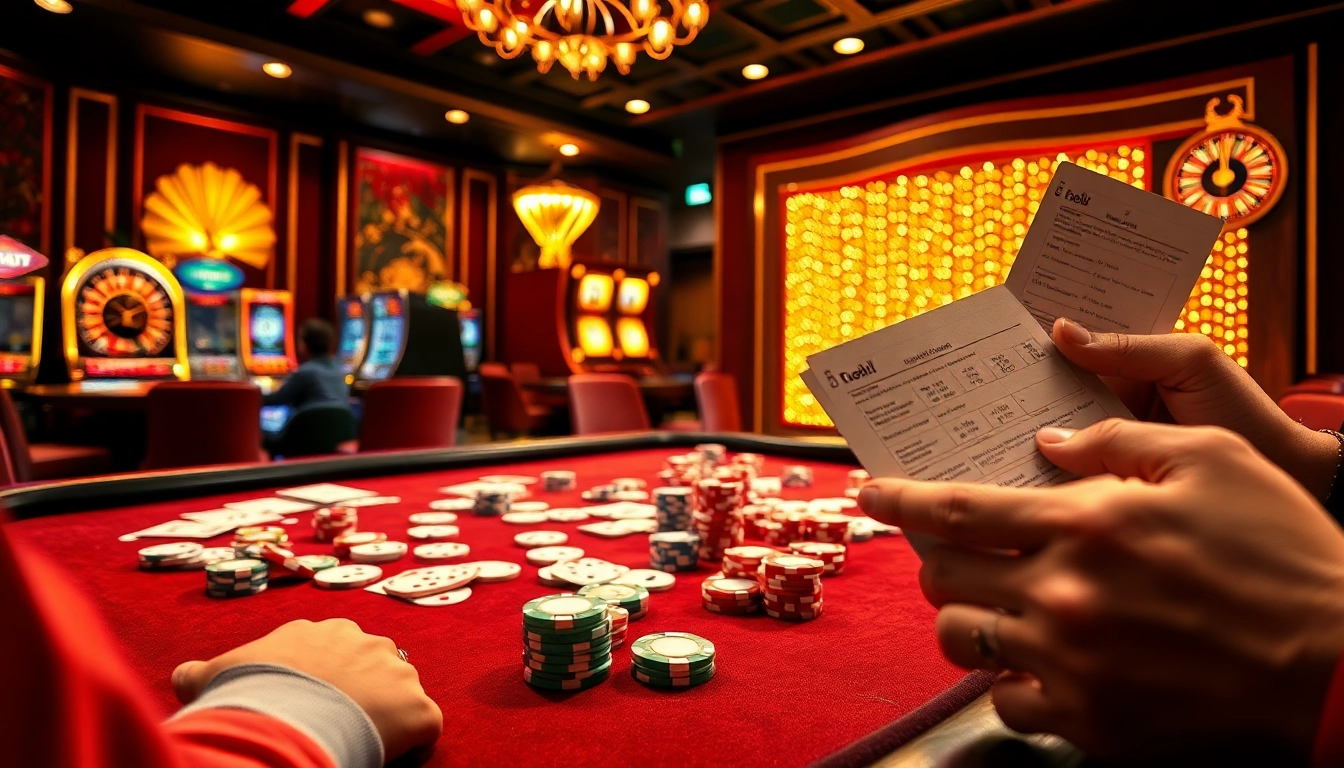 Vivez l'énergie de la meilleure casino en ligne avec des joueurs élaborant des stratégies à une table de poker.