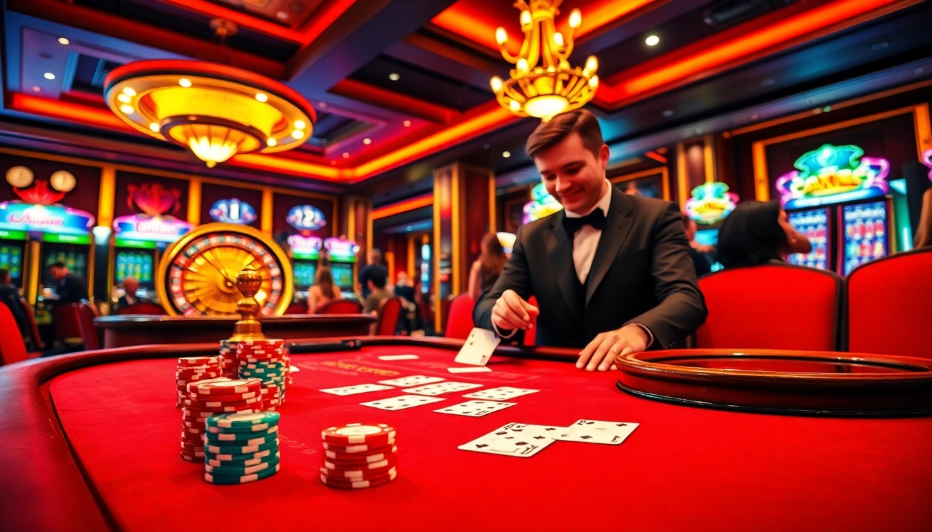 Découvrez l'excitation au meilleure casino en ligne avec des tables vibrantes et un gameplay engageant.