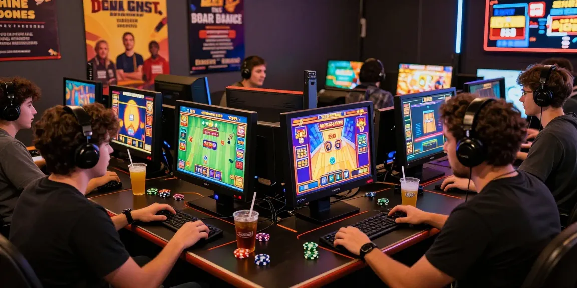 Pengalaman hiburan online cipung138 dengan pemain terlibat dalam permainan slot seru dan suasana menyenangkan.