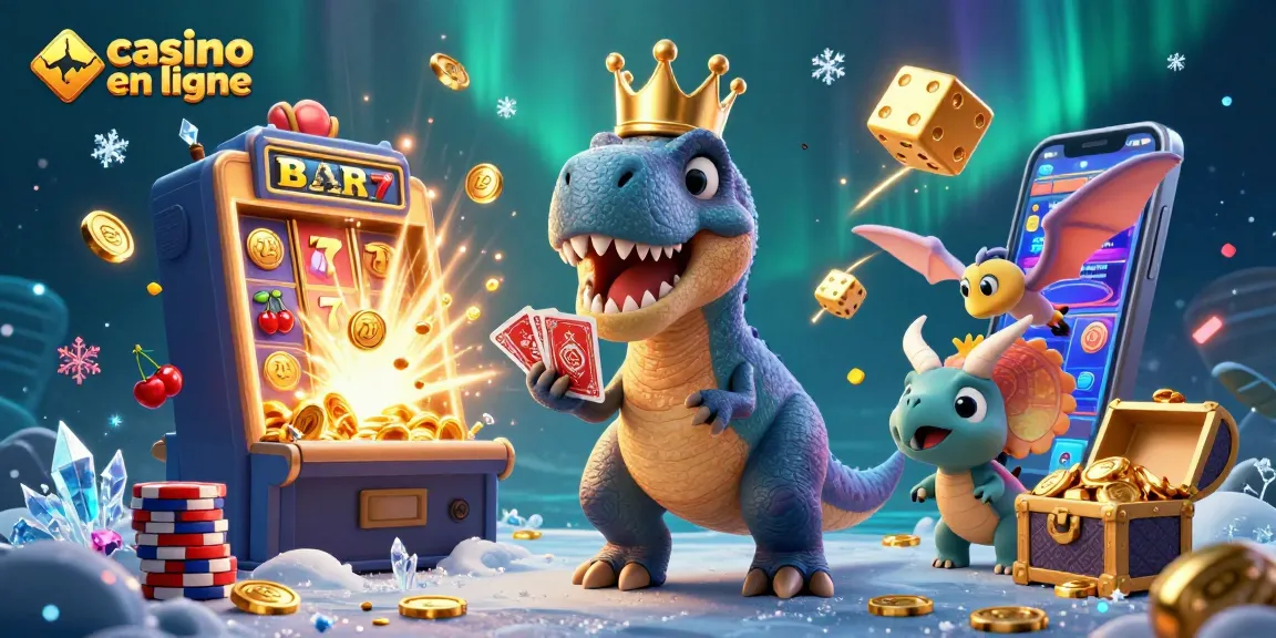Jouez à des jeux de casino en ligne captivants avec des personnages 3D colorés et des éléments de jackpot.