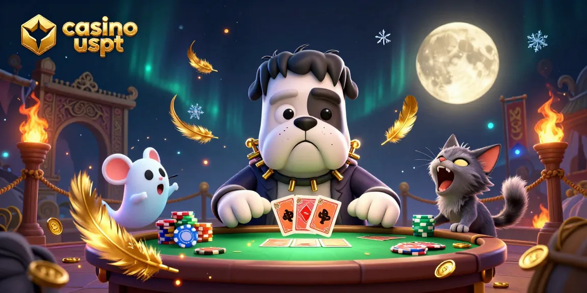 Gioca nel casino usdt con una scena vivace di personaggi e giochi d'azzardo.