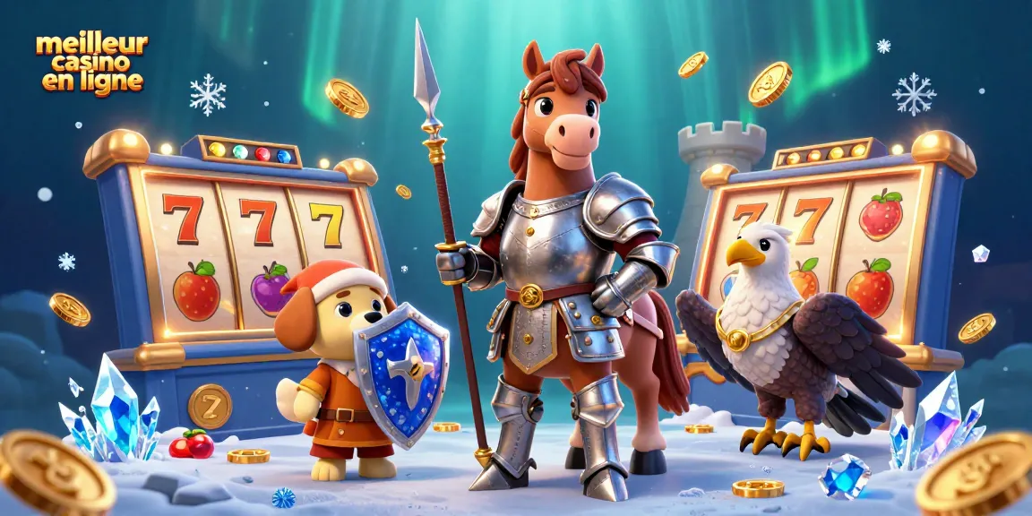 Plongez dans l'univers du meilleur casino en ligne avec des personnages captivants jouant à des machines à sous.