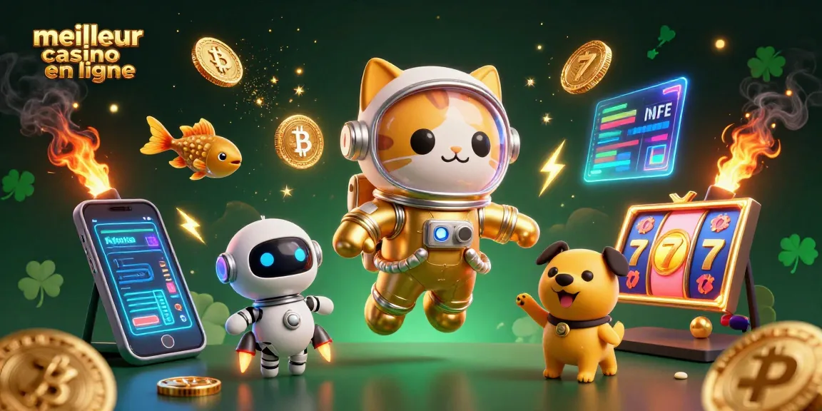 Gagnez au meilleur casino en ligne avec des astronautes, jetons de crypto et jeux de machines à sous.