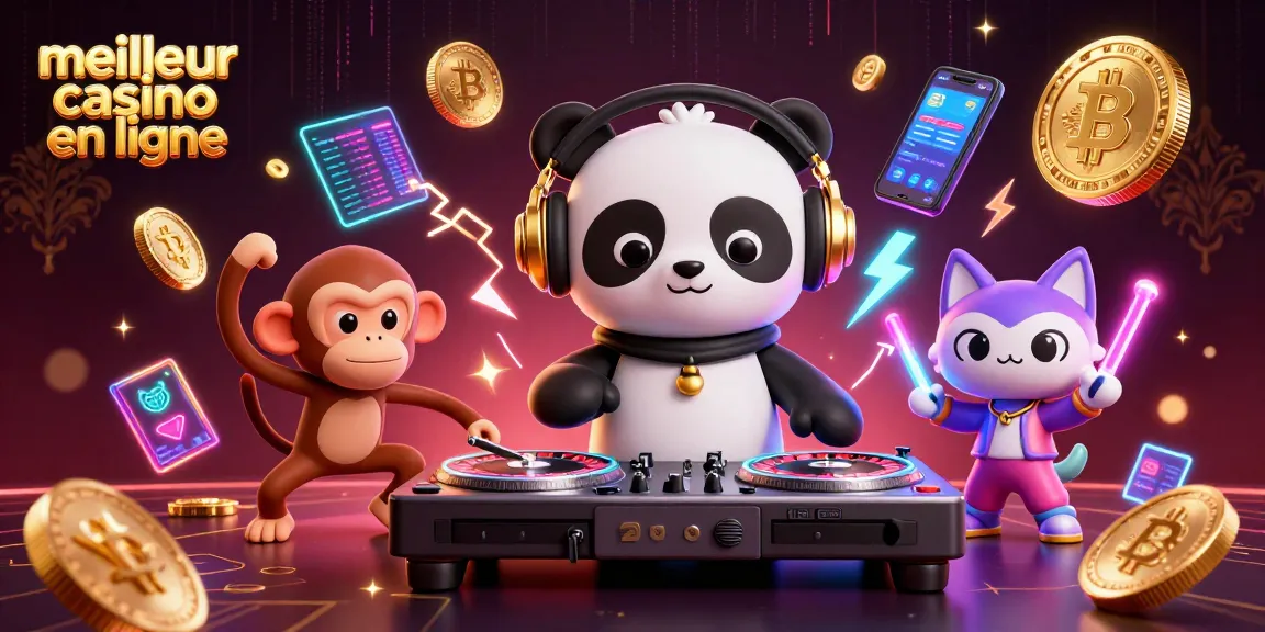 Le meilleur casino en ligne vous plonge dans un monde vibrant de jeux avec des personnages animés.