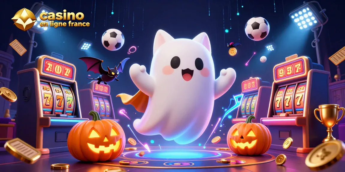 Jouez dans un casino en ligne France avec un chat fantôme et des jeux captivants.