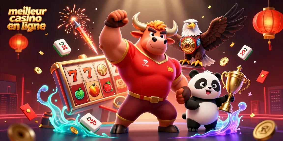 Illustrez le meilleur casino en ligne avec un taureau mascotte et une victoire au cerveau sur les jeux d'argent