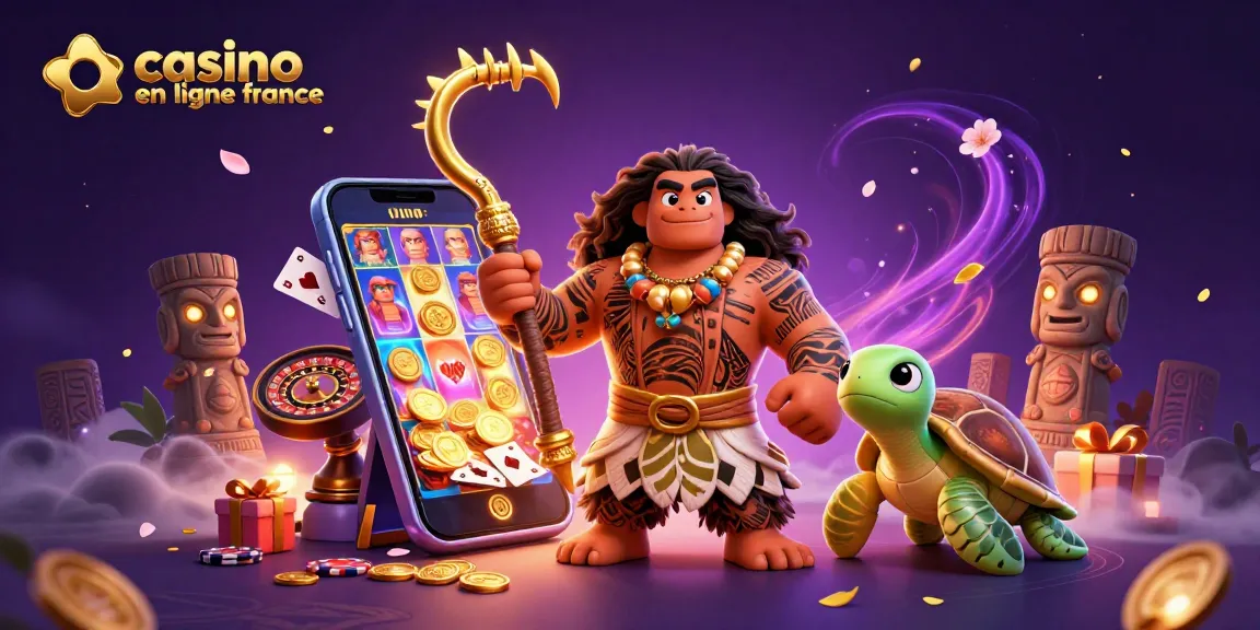 Plonger dans l'univers du casino en ligne France avec une scène captivante alliant magie et jeu.