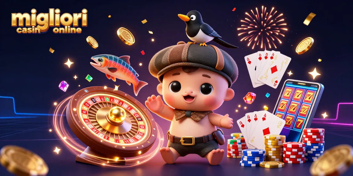 Scopri i migliori casino online con scene vivaci e personaggi interattivi tra slot e roulette.