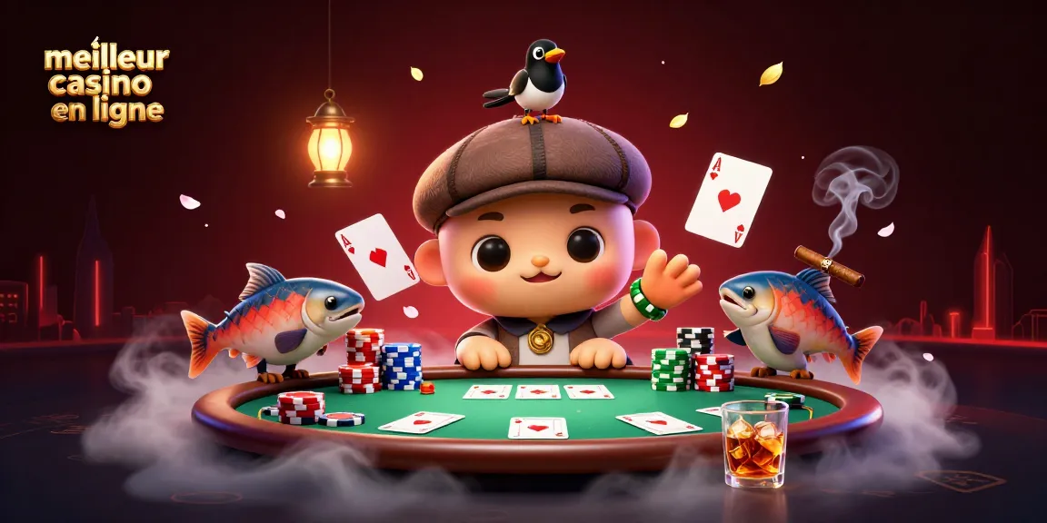 Plongez dans le meilleur casino en ligne avec Nessie, une pie et des saumons dans un décor riche.