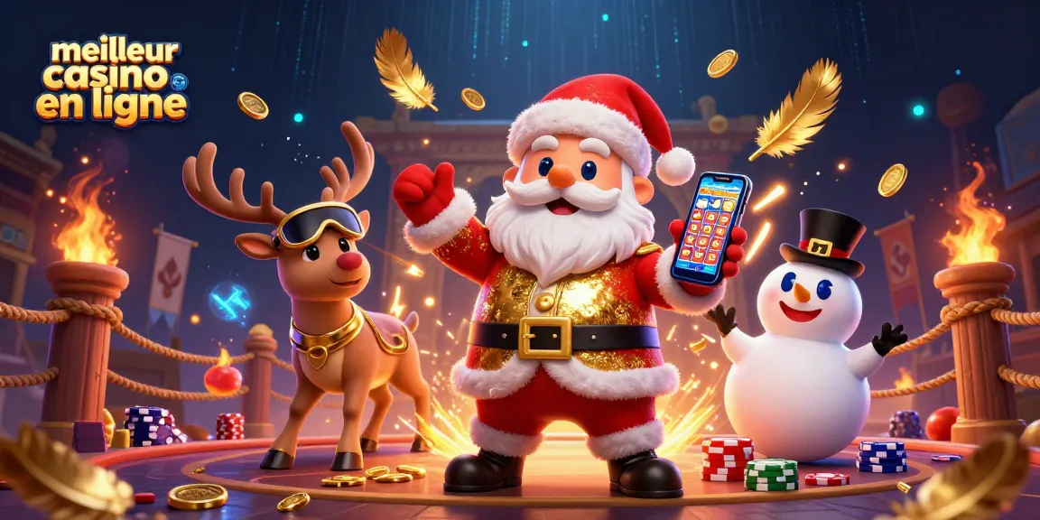 Rencontrez le meilleur casino en ligne avec Santa et ses amis dans un univers dynamique de jeux.